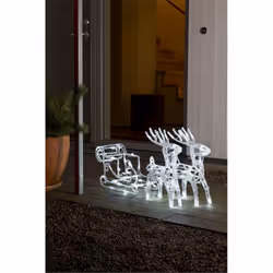 Konstsmide 6192-203 lumière décorative Figurine lumineuse décorative Transparent 96 lampe(s) LED 5,76 W