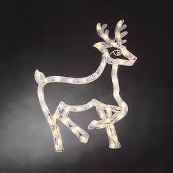 Konstsmide 2174-010, Figurine lumineuse décorative, Blanc, Plastique, IP20, 50 lampe(s), LED
