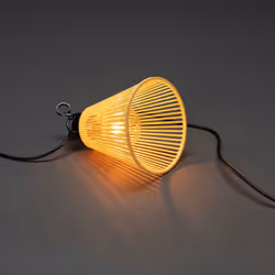 Konstsmide 2333-830 lumière décorative Guirlande lumineuse décorative Noir, Jaune 10 lampe(s) LED 3,4 W G