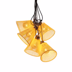 Konstsmide 2334-830, Guirlande lumineuse décorative, Noir, Jaune, Plastique, Polyvinyl chloride (PVC), Universel, IP44, Flexi ...