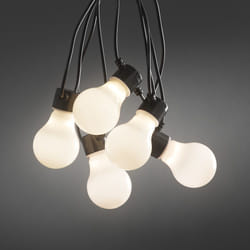 Konstsmide 2388-120CH lumière décorative Guirlande lumineuse décorative Noir 10 lampe(s) LED 4,8 W