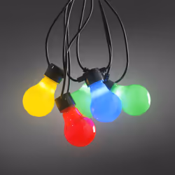 Konstsmide 2388-520CH, Guirlande lumineuse décorative, Multicolore, Plastique, Ambiance, IP20, CE