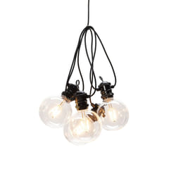 Konstsmide 2394-800 lumière décorative Guirlande lumineuse décorative Transparent, Noir 10 lampe(s) LED 7 W