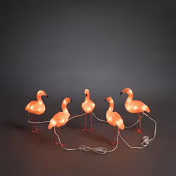 Konstsmide 6267-803, Figurine lumineuse décorative, Orange, Acrylique, Plastique, IP20, Blanc, 40 lampe(s)