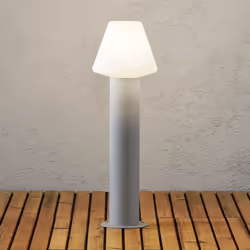 Konstsmide 7272-302, Gris, Aluminium, IP44, E27, 1 ampoule(s), Secteur