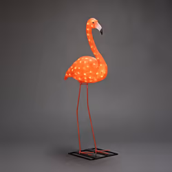 Konstsmide 6273-803, Figurine lumineuse décorative, Orange, Polyvinyl chloride (PVC), IP20, IP40, CE, 2 lampe(s)