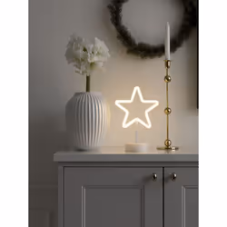 Konstsmide Star LED Ropelight Figurine lumineuse décorative Blanc 78 lampe(s) 5 W