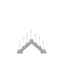 Konstsmide Candlestick Figurine lumineuse décorative Gris LED 0,42 W