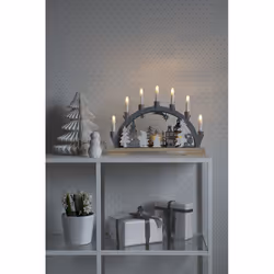 Konstsmide 3260-320 lumière décorative Figurine lumineuse décorative Gris, Blanc 10 lampe(s) LED 0,6 W