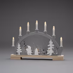 Konstsmide 3260-320 lumière décorative Figurine lumineuse décorative Gris, Blanc 10 lampe(s) LED 0,6 W