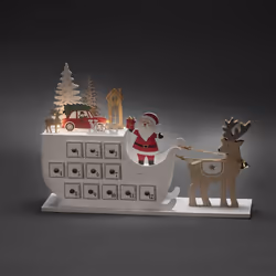 Konstsmide 3263-210 lumière décorative Figurine lumineuse décorative Blanc 3 lampe(s) LED 0,9 W