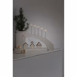 Konstsmide 3284-210 lumière décorative Figurine lumineuse décorative Blanc 8 lampe(s) LED 0,48 W