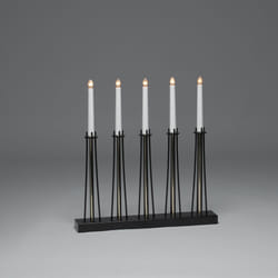 Konstsmide 3521-780TR bougie électrique Incandescent Noir, Laiton