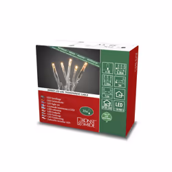 Konstsmide 6352-823, Guirlande lumineuse décorative, Transparent, Plastique, Ambiance, Universel, IP20