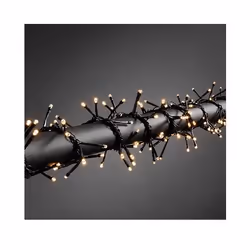 Konstsmide 3734-100, Noir, 240 lampe(s), Ampoule(s) non remplaçable(s), LED, Blanc chaud, 3500 mm