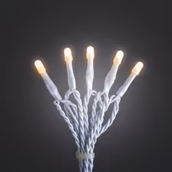 Konstsmide 3811-800, Guirlande, Plastique, Noir, 1,264 m