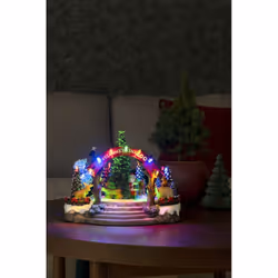 Konstsmide Mechanical Christmas Zoo Figurine lumineuse décorative Multicolore 19 lampe(s) LED 3,6 W