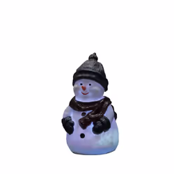Konstsmide Snowman, Figurine lumineuse décorative, Multicolore, Plastique, Universel, IP44, Noir