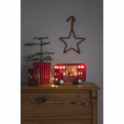 Konstsmide 4260-550 lumière décorative Figurine lumineuse décorative Rouge 5 lampe(s) LED 0,5 W