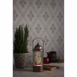 Konstsmide Cylinder lantern Figurine lumineuse décorative Or 1 lampe(s) LED 0,1 W