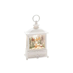Konstsmide LED Wasserlaterne klein fliegender Weihnachtsmannüber Dorf Figurine lumineuse décorative Blanc 1 lampe(s) 0,1 W