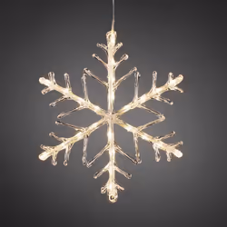 Konstsmide 4440-103, Figurine lumineuse décorative, Transparent, Polyvinyl chloride (PVC), IP44, CE, 90 lampe(s)