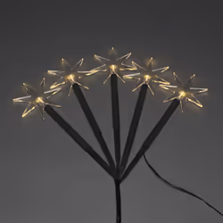Konstsmide 4468-100, Figurine lumineuse décorative, Noir, Transparent, Plastique, IP44, LED, 1,5 W