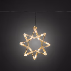 Konstsmide 4449-103 lumière décorative Figurine lumineuse décorative Transparent 60 lampe(s) LED 3,6 W