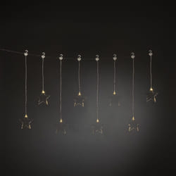Konstsmide 4452-103 lumière décorative Figurine lumineuse décorative Transparent 8 lampe(s) LED 1,5 W