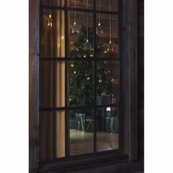 Konstsmide 4452-103 lumière décorative Figurine lumineuse décorative Transparent 8 lampe(s) LED 1,5 W