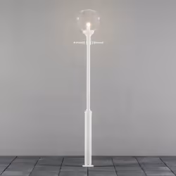 Konstsmide 468-250, Blanc, Aluminium, IP23, E27, 1 ampoule(s), Secteur