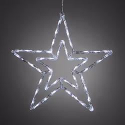 Konstsmide 4471-203, Figurine lumineuse décorative, Transparent, Plastique, IP44, 48 lampe(s), LED