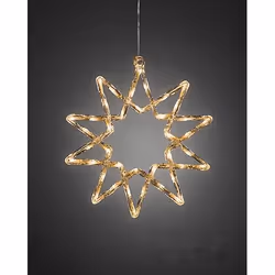 Konstsmide 4482-103, Figurine lumineuse décorative, Transparent, Acrylique, IP20, 40 lampe(s), LED