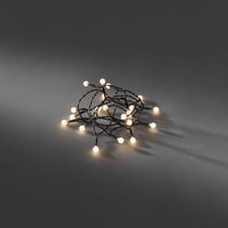 Konstsmide Light set cherry Guirlande lumineuse décorative Noir 20 lampe(s) LED 1,2 W
