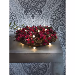 Konstsmide Light set cherry Guirlande lumineuse décorative Noir 50 lampe(s) LED 3 W