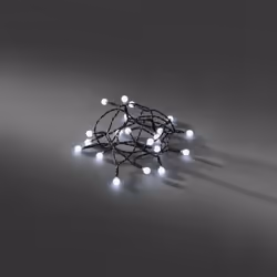 Konstsmide 1492-207 lumière décorative Guirlande lumineuse décorative Noir 50 lampe(s) LED 3 W
