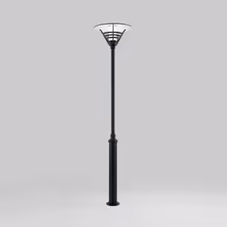 Konstsmide 517-750, Noir, Aluminium, IP44, E27, 1 ampoule(s), Secteur