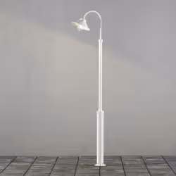 Konstsmide 560-250, Blanc, Aluminium, IP23, E27, 1 ampoule(s), Secteur