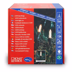 Konstsmide Light set 80 LED, Vert, 80 lampe(s), LED, Blanc chaud, 19850 mm, 750 g