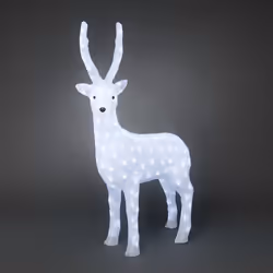 Konstsmide 6168-203, Figurine lumineuse décorative, Transparent, Plastique, IP44, 160 lampe(s), LED
