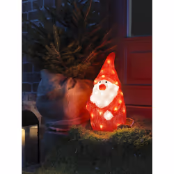 Konstsmide Santa Figurine lumineuse décorative Rouge, Blanc 40 lampe(s) LED 3,6 W G