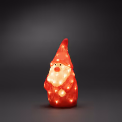 Konstsmide Santa Figurine lumineuse décorative Rouge, Blanc 40 lampe(s) LED 3,6 W G