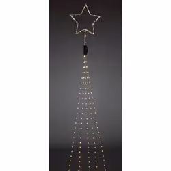 Konstsmide 6315-890, Figurine lumineuse décorative, Argent, IP20, 274 lampe(s), LED, Ambre