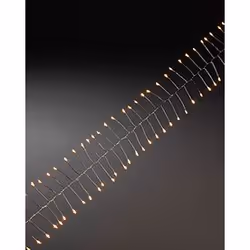 Konstsmide 6339-890, 200 lampe(s), LED, Ambre, Intérieure, Argent, 4.5 V