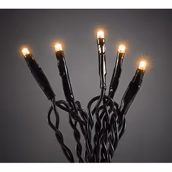 Konstsmide 6353-820, Noir, IP20, 50 lampe(s), Ampoule(s) non remplaçable(s), Micro LED, 24 V