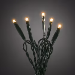 Konstsmide 6355-820, Guirlande lumineuse décorative, Vert, Plastique, Ambiance, IP20, CE