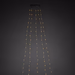 Konstsmide 6377-890, Guirlande lumineuse décorative, Argent, Métal, Plastique, Ambiance, IP20, CE