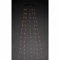 Konstsmide 6578-870, Guirlande lumineuse décorative, IP20, 240 lampe(s), LED, Ambre, 14 V