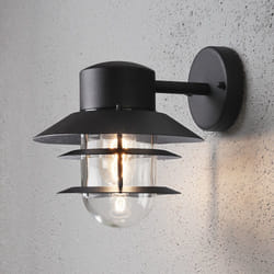 Konstsmide 7310-750 éclairage mural Noir Adapté à une utilisation extérieure
