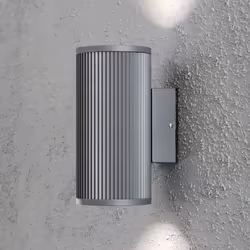 Konstsmide 7514-300, 2 ampoule(s), IP44, Gris